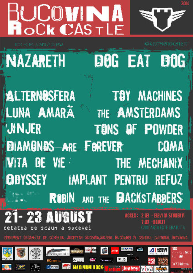 Pregatirile pentru Bucovina Rock Castle, la final!